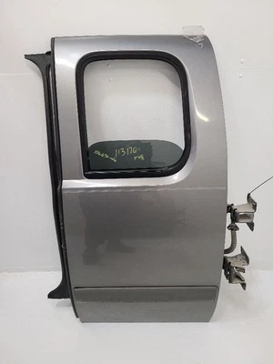 07-13 GMC SIERRA 1500 PICKUP Driver Rear RH Side Door Extended Cab Gray  Foto 1 de 4