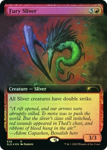 [1x] Fury Sliver - Foil - Extended Art Near Mint, English Secret Lair MTG Magic - Picture 1 of 1