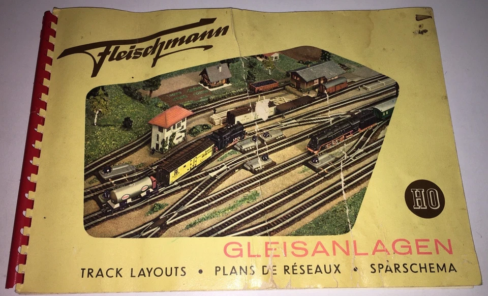 Винтажные чертежи Fleischmann для макетов треков HO 93 страницы - Изображение 1 из 4