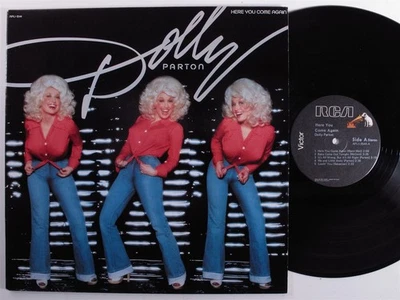 DOLLY PARTON Here You Come Again RCA LP VG++ gatefold x - Image 1 of 2