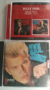 BILLY IDOL LOTTO 3 CD REBELL YELL IDOL THE BEST OF M - Picture 1 of 3