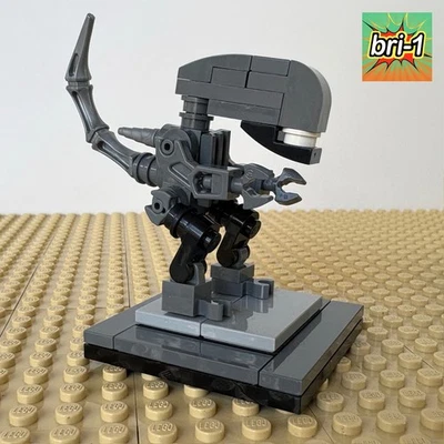 MOC: Alien, MY OWN CREATION, MADE WITH LEGO, STAND, HALLOWEEN, SPACE, SCI-FI - Image 1 of 4