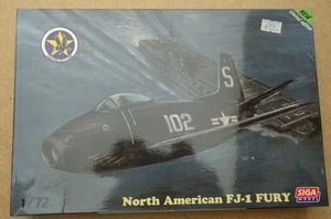 1/72 Siga Model, North American FJ-1 Fury, shipboard fighter - Photo 1/1