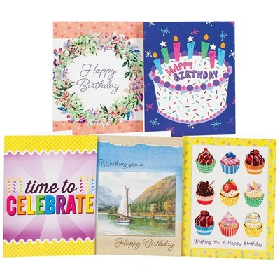 FOX VALLEY TRADERS Birthday Card Variety Pack set of 20