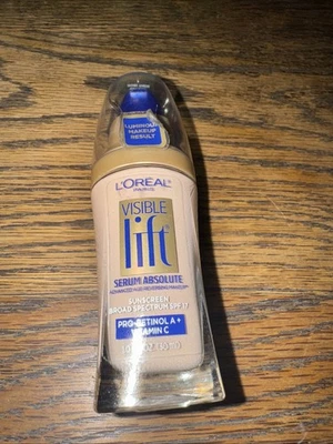 L'Oreal Paris Visible Lift Serum Absolute Foundation # 143 Soft Ivory 1fl Oz NEW - Image 1 of 3