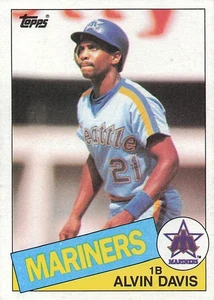 1985 Topps - Alvin Davis #145, NM - Picture 1 of 2