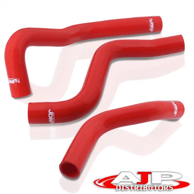 JDM Replacement Silicone Radiator Hoses Kit Red For 2004-2011 Mazda RX8 SE3P 1.3 - Image 1 of 4