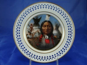 Plato de coleccionista Buffalo Bill's Wild West, SITTING TORO - Imagen 1 de 2