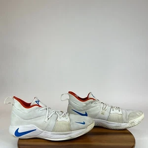 Hombres Nike ID PG 2 Marfil Medio Atlético Zapatos de Baloncesto Tenis Talla 15 M Usado en Excelente Condición - Imagen 1 de 10