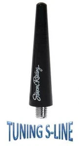 ANTENNA STELO NERA SIMONI RACING 6 cm FIAT PANDA - Foto 1 di 1