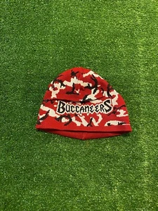 Youth Vintage NFL Tampa Bay Buccaneers reversible skull cap beanie NWT - Picture 1 of 5