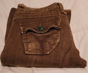 Neu RAR Vintage Damen Stitch's BRAUN Chekore Jeans Indian Head Knöpfe 29 30 - Bild 1 von 24