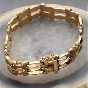 BRACCIALE VINTAGE IN ORO 18 KT - Foto 1 di 7