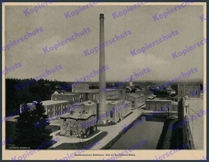orig Fotodruck Baumwollspinnerei Kolbermoor Spinnerei-Altbau Weberei Textil 1925 - Bild 1 von 1