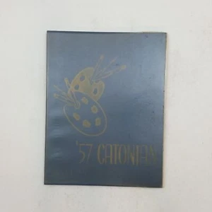 YEARBOOK 1957 Catonian Catonsville Senior High School Catonsville MD Paperback - Picture 1 of 2