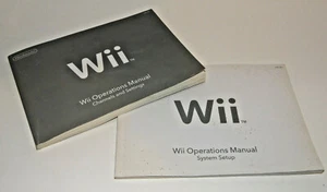 Nintendo Wii Operations Manuals Channels & Settings and System Setup - Picture 1 of 2