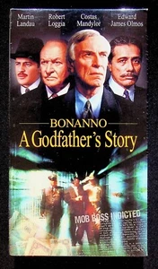 Bonanno a Godfather's Story (1999) Martin Landau 1999 VHS 1st Ed. Factory Sealed - Imagen 1 de 6