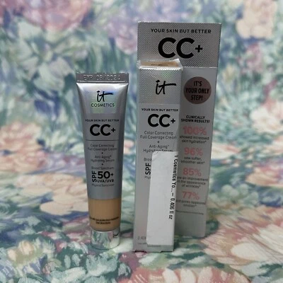 IT Cosmetics CC+ Illumination Color Correcting FULL Coverage Cream, MEDIUM - Image 1 of 3