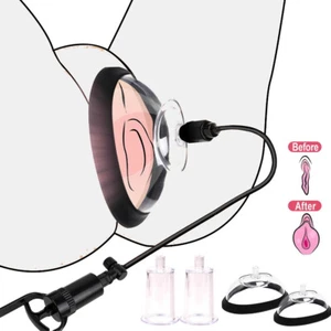 Vakuum Nippel Sauger Brust Pumpe Pussy Pumpe Klitoral Vergrößern Vagina 4 Tassen - Bild 1 von 22