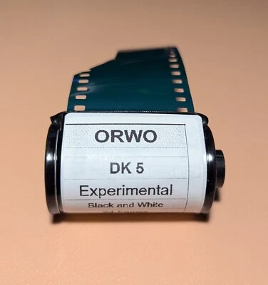 ORWO DK5 Docu Film ISO 100 Black and White Expired But Good - Bild 1 von 4