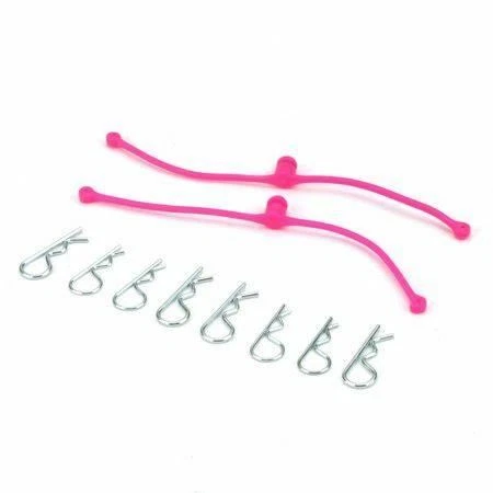 Dubro Products - Body Klip Retainers-Pink - Image 1 of 1