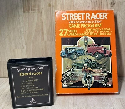 Street Racer (Atari 2600, 1987)  - Image 1 of 4