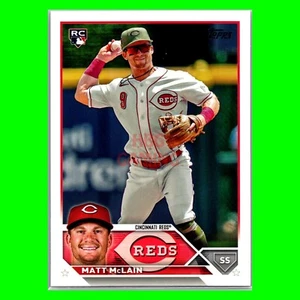2023 Topps Update | Matt McLain RC US199 Rookie Baseball Card Cincinnati Reds - Picture 1 of 2