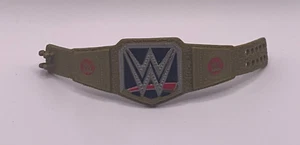WWE Gold Championship Belt Accessory Mattel Figure Clothes Prop 1/12 J3 - Picture 1 of 1