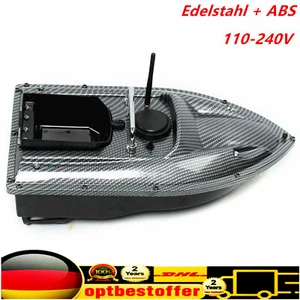 Futterboot mit GPS K?derboot Baitboat Fischerk?der Boot + Fernsteuerung 500m NEU - Bild 1 von 13