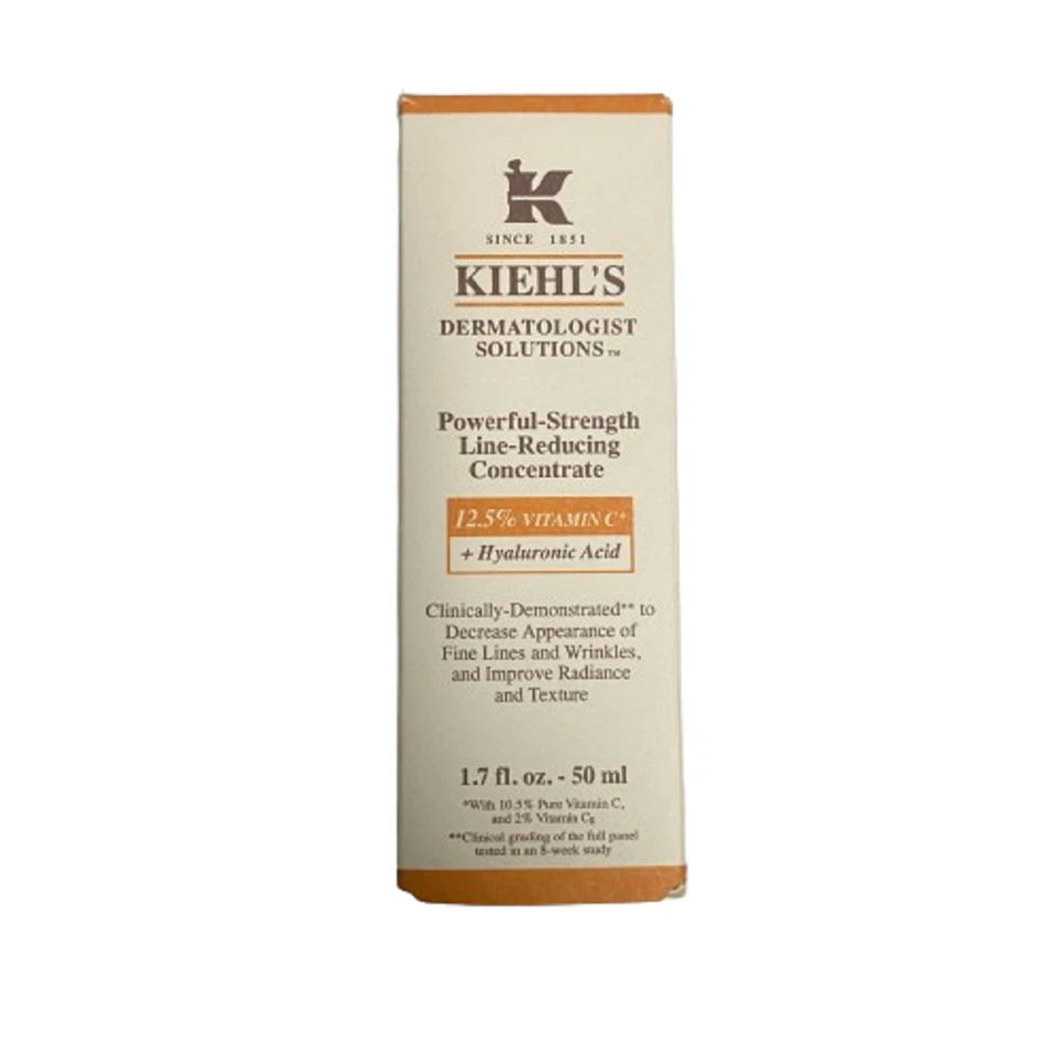 Kiehls Powerful Strength Vitamin C Serum line Reducing Concentrate 1.7 Oz - Image 1 of 1