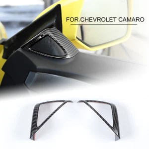 Inner A-Pillar Speaker Stereo Cover Trim Accessories For Chevrolet Camaro 10-15 - Picture 1 of 9