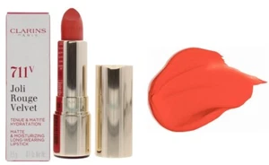 CLARINS Joli Rouge Velvet Lipstick # 711V PAPAYA NEW in Box - Picture 1 of 1