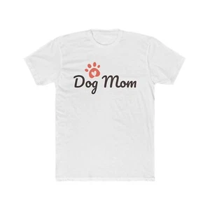 Dog Mom Cotton Crew Tee - Bild 1 von 17