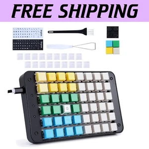 One-Handed 48-Key Mechanical Gaming Keyboard - Fully Programmable Mini Keypad - Picture 1 of 11