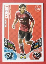 TOPPS Almog Cohen 1st FC Nuremberg Bundesliga 2011/12 Match Attax Trading Card