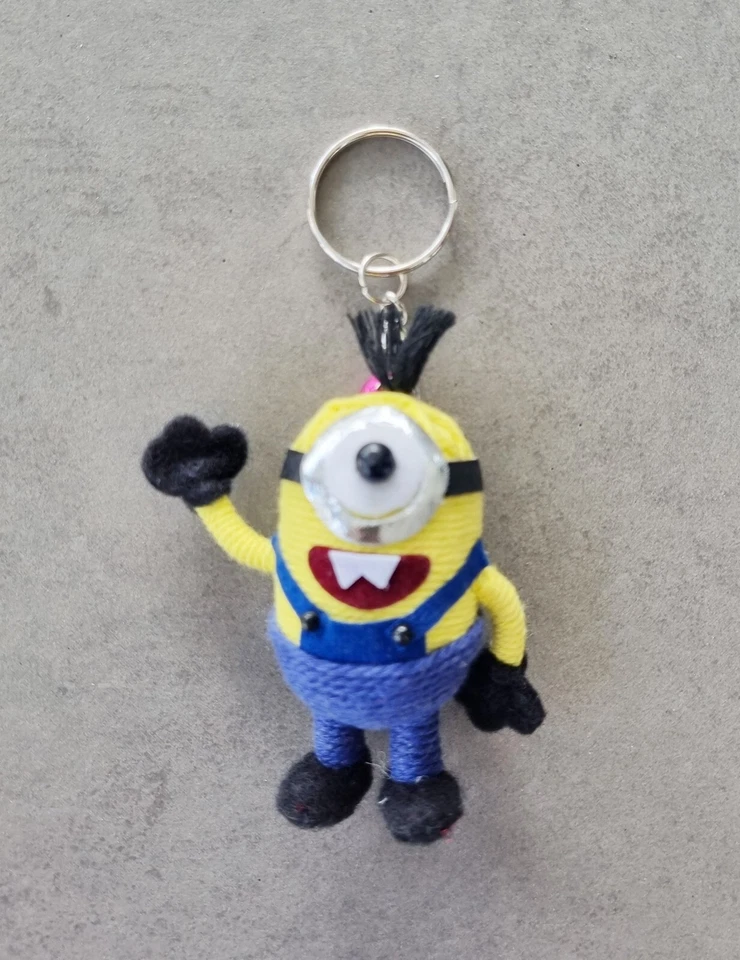 Voodoo String Doll Keychain Star Wars Anna Frozen Pendant Thailand Handmade Gift - Image 1 of 4