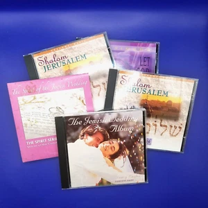 5 CD's JEWISH MUSIC Yiddish Masterpieces Jewish Melodies Wedding Album Chanukkah - Picture 1 of 6