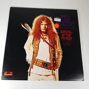 Ted Nugent - Survival Of The Fittest / Marriage On - Vinyl LP 1st Press EX+/EX+ - Picture 1 of 14