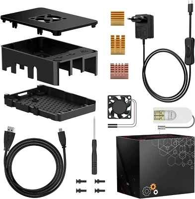 Kit complet pour Raspberry Pi 4B - Neuf - Photo 1/4