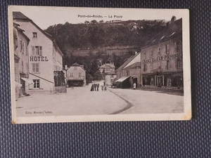 CPA 25 PONT-DE-ROIDE - La Place - Imagen 1 de 2