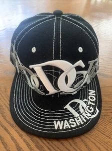 Baseballmütze City Hunter Washington DC tailliert Größe M bestickt Grafik - Bild 1 von 3