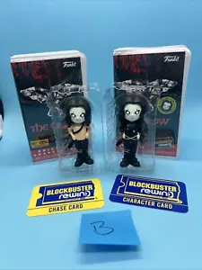 Funko Hot Topic Blockbuster Rewind Eric Draven The Crow Chase & Common 2 Figures - Picture 1 of 9