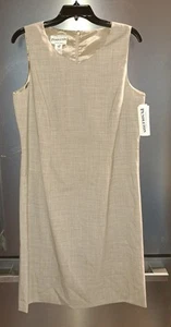Pendleton Sleeveless Dress Wool Blend Lined USA Office Business Contemporary 14 - Picture 1 of 10