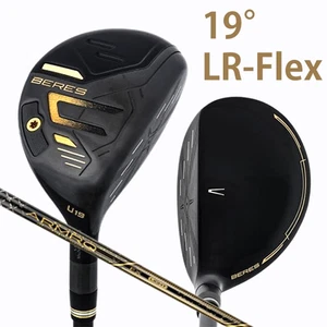 HONMA BERES 09 Black Hybrid Utility 19° ARMRQ FX Graphite LR-Flex 2024 Japan NEW - Picture 1 of 19