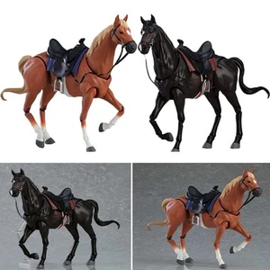 1/12 Scale Action Figures Figurine Mini Horse Figurine Desktop Miniature H - Picture 1 of 6
