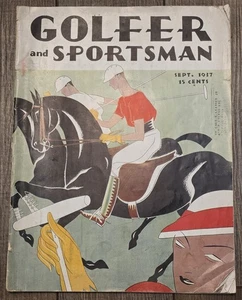 Vintage September 1937 Golfer And Sportsman Magazine - Picture 1 of 7