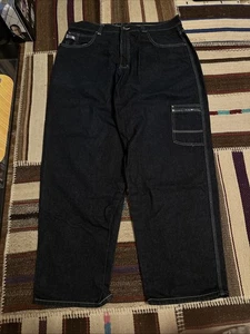 Y2K Herren Pelle Pelle Ultra Blue Denim Carpenter Jeans Gr. 40 Baggy Skater - Bild 1 von 11