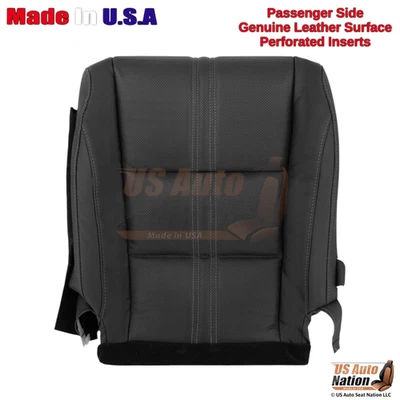 Cubierta inferior negra del pasajero delantero de cuero genuino para Lexus RX450 2016-2022 Foto 1 de 4