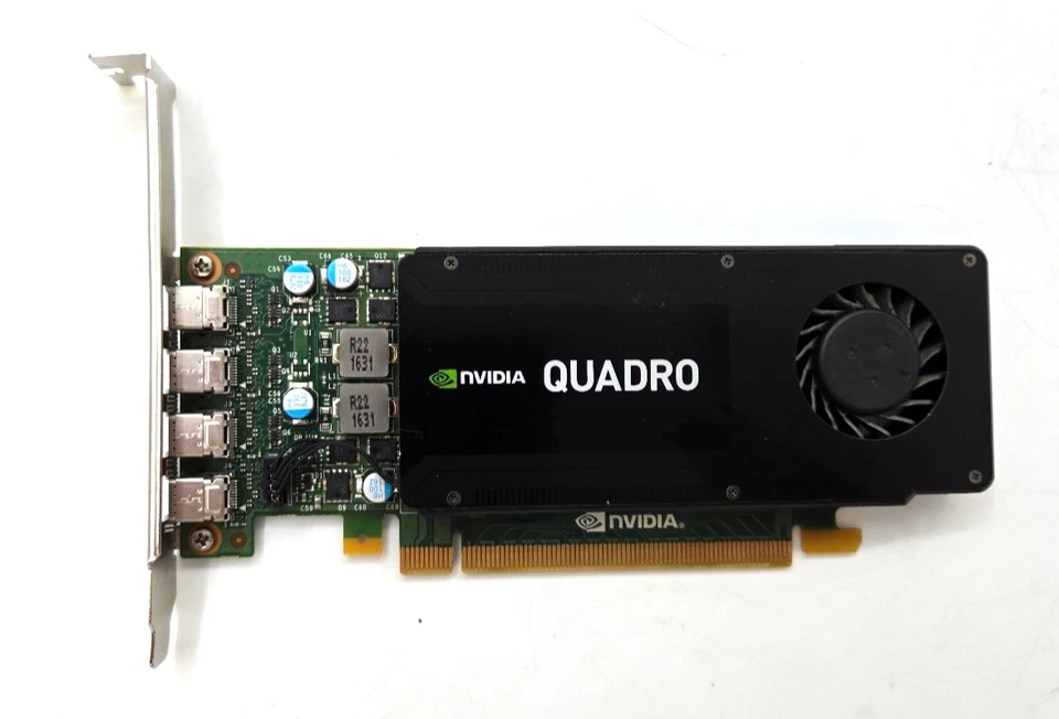 NVIDIA Quadro K1200 High Profile bracket 4 MINI Display Port DDR5 - Image 1 of 4
