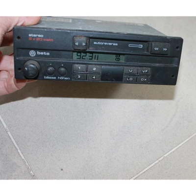 Volkswagen Golf II 1988 Radio CD Player DVD Player Navigation 357035152B - Image 1 of 4